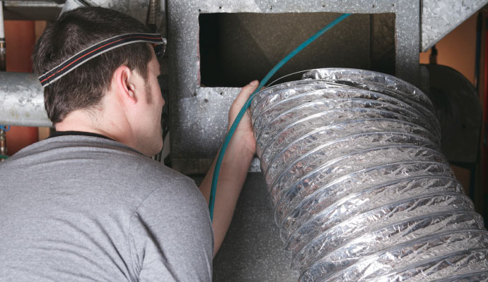 Professional duct cleaning