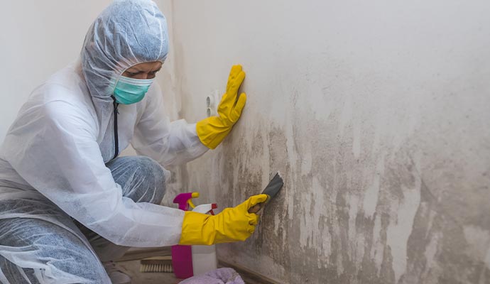 Professional mold remediation