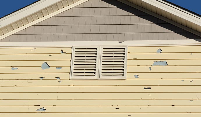 hail damaged property